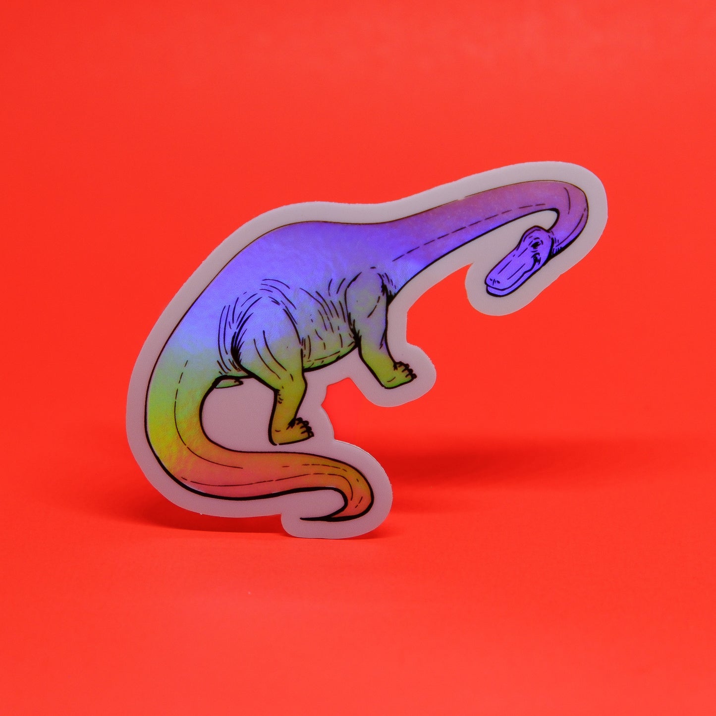 Devious Bronto Holo - Collectible Decal