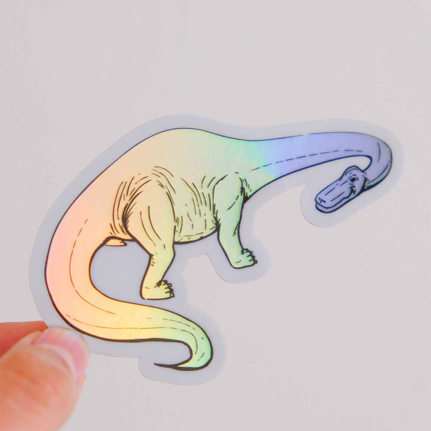 Devious Bronto Holo - Collectible Decal