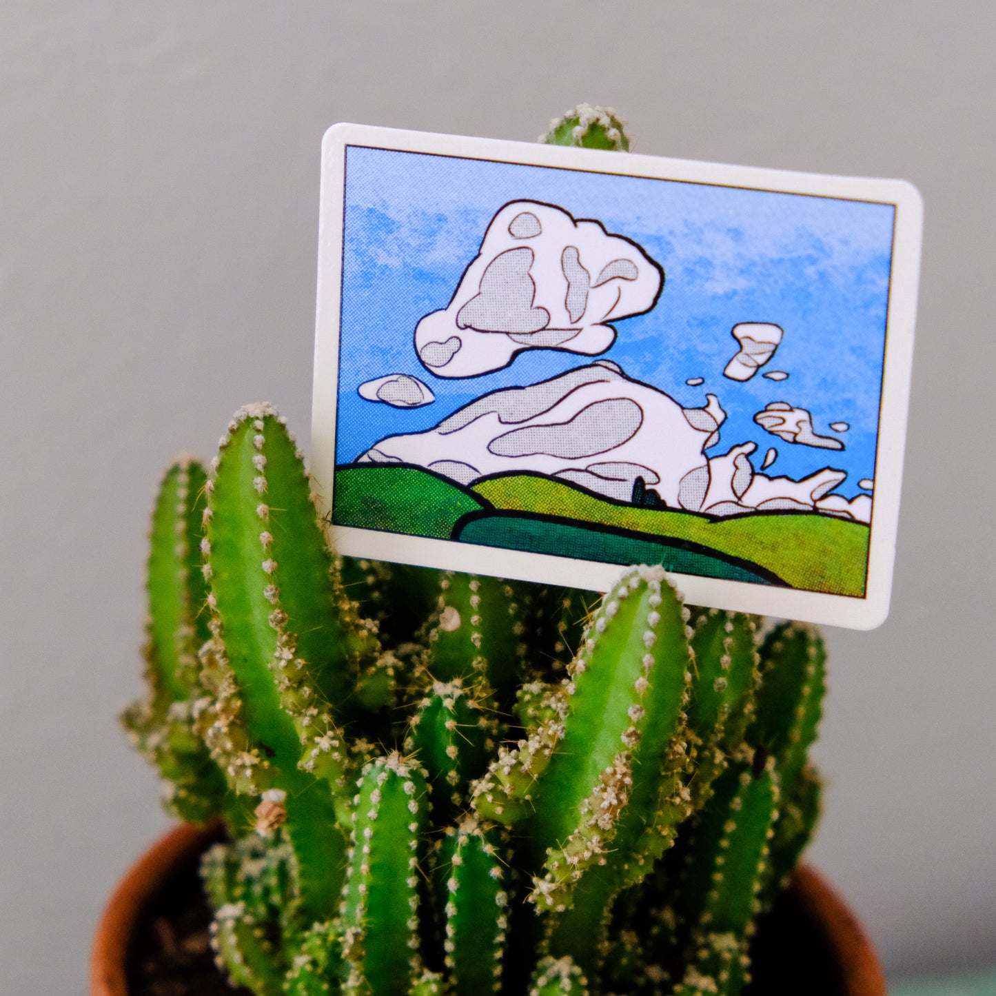 Cloudy Sky - Collectible Decal