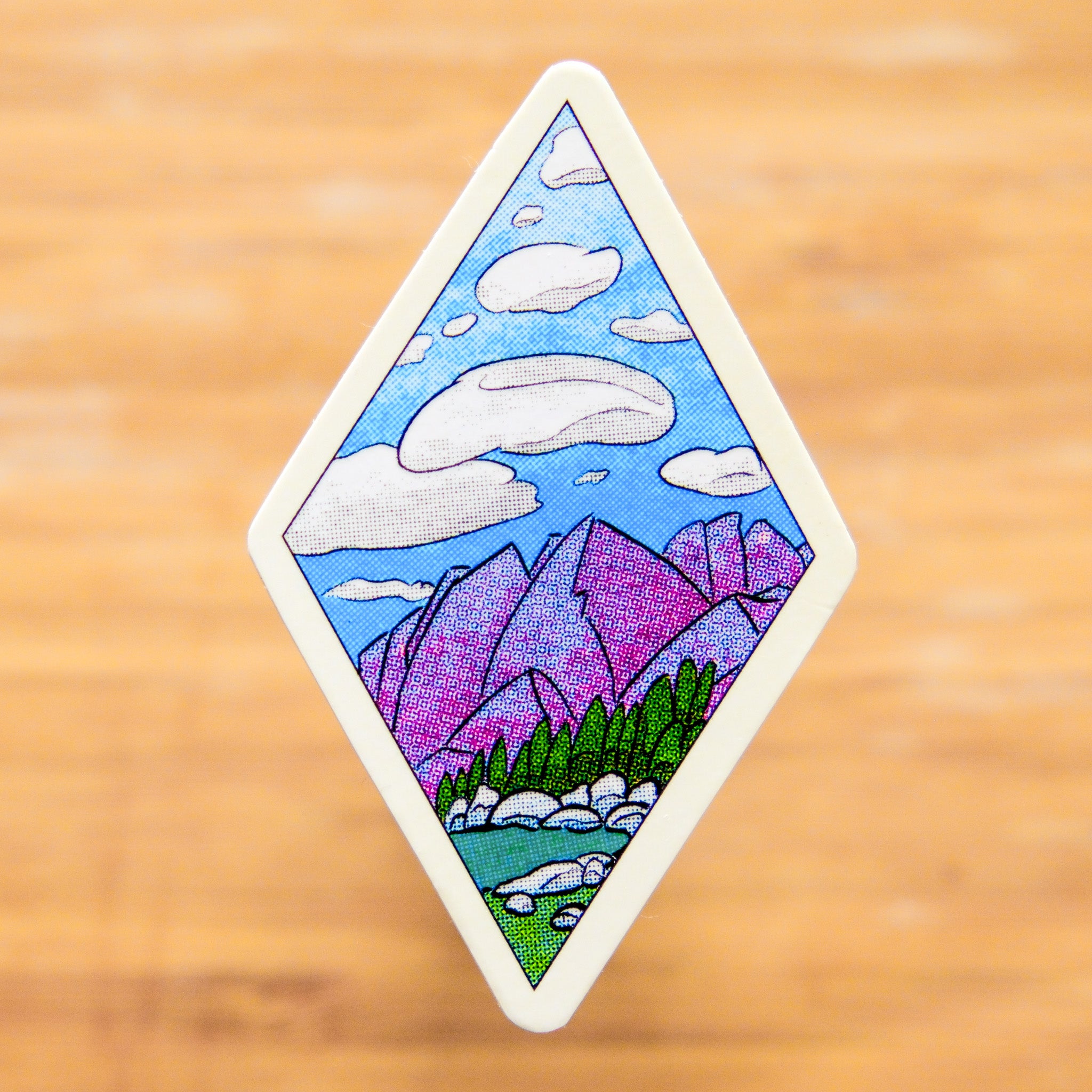 Mt. Diamond - Collectible Decal – Grizzly Rascal