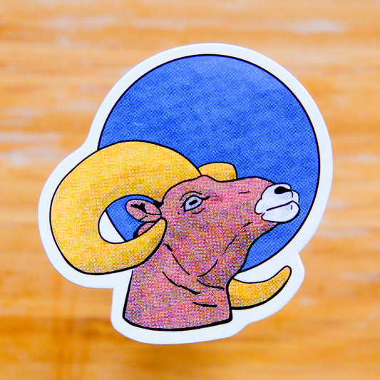 Bighorn Moon - Collectible Decal