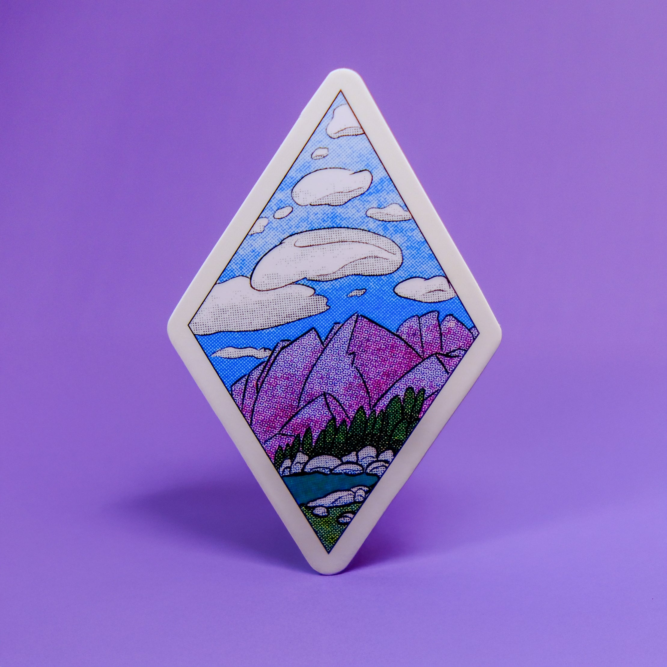 Mt. Diamond - Collectible Decal – Grizzly Rascal
