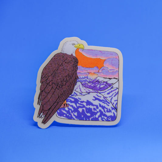 Sunset Eagle - Collectible Decal
